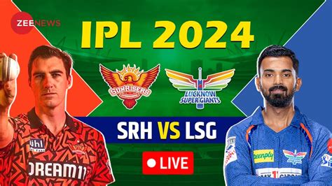 Live Cricket Score: SRH vs LSG, Match 12, IPL 2022 .